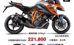 ktm摩托车官网报价表／ktm摩托车价格图片