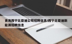 青海西宁比亚迪公司招聘信息/西宁比亚迪新能源招聘信息