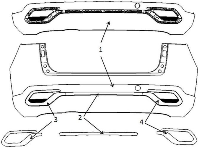 汽车保险杠图片/汽车保险杠结构图