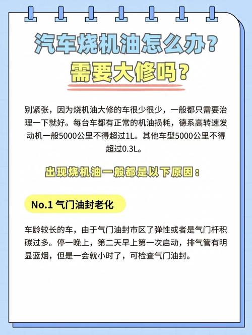 汽车烧机油怎么办 汽车烧机油怎么处理最好的方法